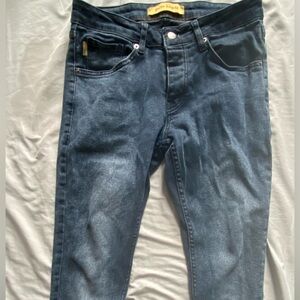 Palm Angels Dark Blue Skinny Jeans